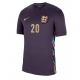 Anglia Jarrod Bowen #20 Tricou Fotbal Replică European 2024 Barbati Deplasare